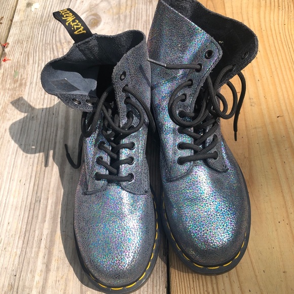 Dr. Martens Shoes - Doc Martens Excellent condition. Colorful Metallic. Fun dressy, Rare